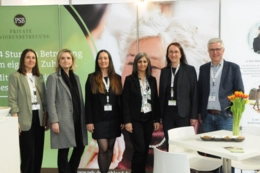 Messeteam der PSB Deutschland (v.l.n.r.): Monika Kawa, Oksana Lavric, Kathrin Liebscher, Janine Schneidmüller, Monika Arnhold, Klaus Hölzel.